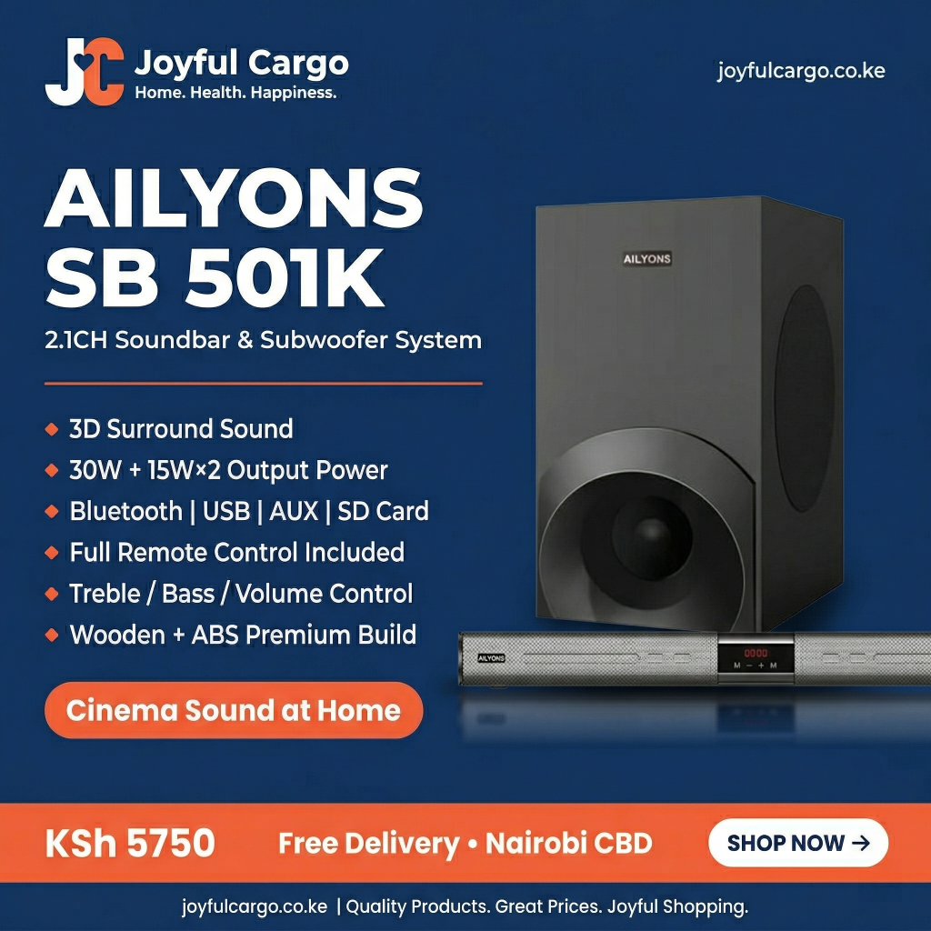 Buy AILYONS SB 501K 2.1 Channel Soundbar with Subwoofer – Powerful Home ...